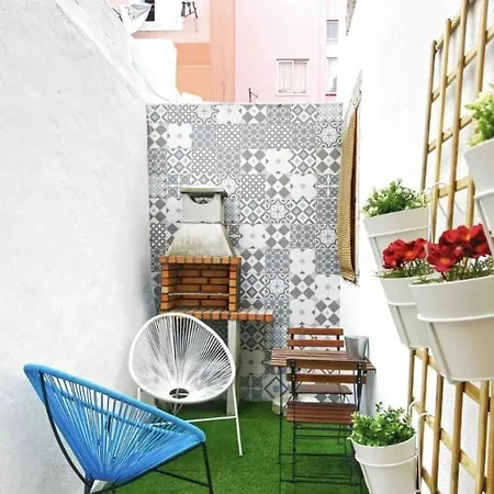 Alfama With Private Patio & Barbecue Apartament Lizbona