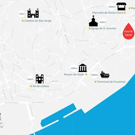 Alfama With Private Patio & Barbecue Appartement